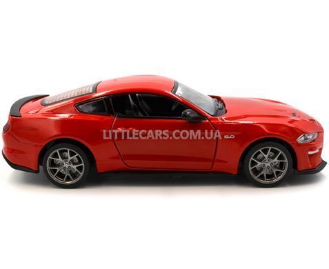 Іграшкова металева машинка Ford Mustang GT 5.0 2018 1:35 Автопром 68702 червоний 68702R фото