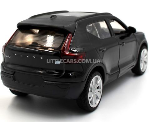 Металлическая модель машины Volvo XC40 Recharge Автопром 68411 1:32 черная 68411BL фото