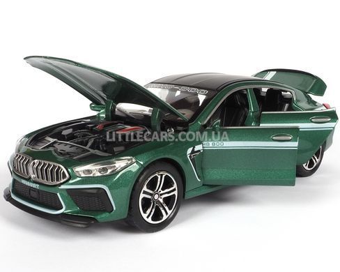 Іграшкова металева машинка BMW Manhart MH8 800 1:31 Автосвіт AP-1711 зелена AP-1711G фото