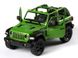Металлическая модель машины Kinsmart Jeep Wrangler Cabrio зеленый KT5412WAGN фото 2