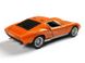 Металлическая модель машины Kinsmart Lamborghini Miura P400 SV 1971 оранжевая KT5390WO фото 3