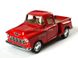 Іграшкова металева машинка Kinsmart Chevrolet Chevy Stepside Pick-UP червоний KT5330WR фото 1