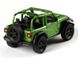 Іграшкова металева машинка Kinsmart Jeep Wrangler Cabrio зелений KT5412WAGN фото 3