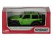Металлическая модель машины Kinsmart Jeep Wrangler Cabrio зеленый KT5412WAGN фото 4