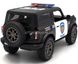 Поліцейська металева машинка Ford Bronco 2022 1:34 Kinsmart KT5438W чорний KT5438WP фото 4
