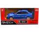 Іграшкова металева машинка Subaru Impreza WRX STI 1:37 RMZ City 554009 синій 554009B фото 4