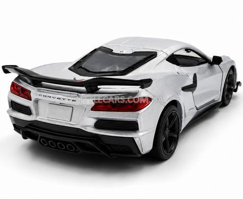 Іграшкова машинка Chevrolet Corvette C8 Z06 1:24 Автопром 661289 сірий 661289G фото