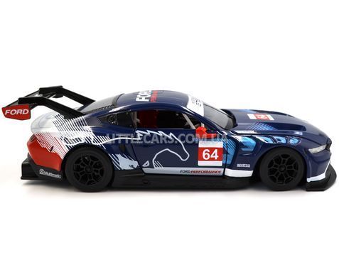 Іграшкова металева машинка Ford Mustang GT3 1:24 Автопром 661293A(B) синій 661293A(B) фото