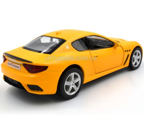 Іграшкова металева машинка Maserati GranTurismo MC 1:39 RMZ City 554989 жовтий матовий 554989MY фото