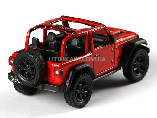 Іграшкова металева машинка Kinsmart Jeep Wrangler Cabrio червоний KT5412WAR фото