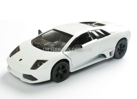 Металлическая модель машины Kinsmart Lamborghini Murciélago LP640 белая KT5317WW фото