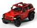 Металлическая модель машины Kinsmart Jeep Wrangler Cabrio красный KT5412WAR фото 1