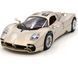 Іграшкова металева машинка Pagani Utopia 2022 1:32 Автопром 68727 бежева 68727BG фото 1