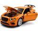 Модель машини Bentley Continental GT Supersports Автопром 68434 1:32 помаранчева 68434O фото 2