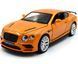 Модель машини Bentley Continental GT Supersports Автопром 68434 1:32 помаранчева 68434O фото 1