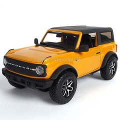 Maisto Ford Bronco Badlands 1:24 2021 оранжевый 31530O фото