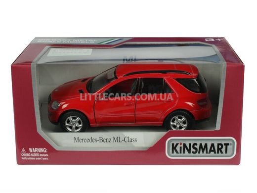 Іграшкова металева машинка Kinsmart Mercedes-Benz ML-Class червоний KT5309WR фото