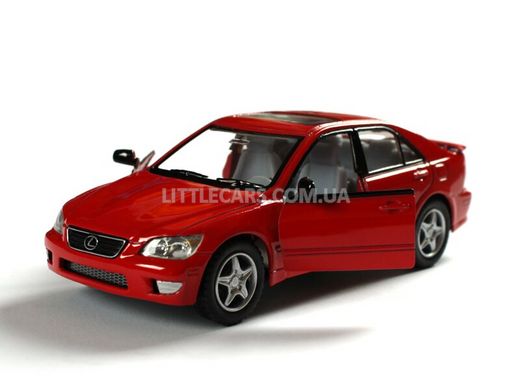 Іграшкова металева машинка Kinsmart Lexus IS300 червоний KT5046WR фото