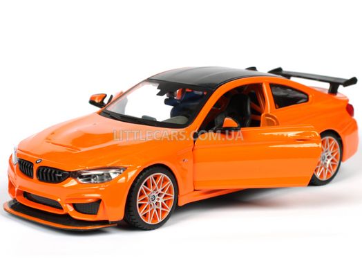 Коллекционная модель машины Maisto BMW M4 GTS 1:24 оранжевая 32146O фото