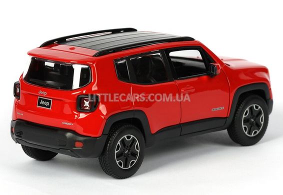 Коллекционная модель машины Maisto Jeep Renegade 1:24 красный 31282R фото