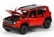 Колекційна металева машинка Maisto Jeep Renegade 1:24 червоний 31282R фото 2
