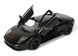Металлическая модель машины Kinsmart Lamborghini Murciélago LP640 черная KT5317WB фото 2