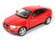 Іграшкова металева машинка Kinsmart BMW X6 червоний KT5336WR фото 1