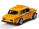 Іграшкова металева машинка Автосвіт ВАЗ 2106 Taxi жовтий AS2049Y фото 3