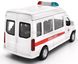 Модель машины Ford Transit Ambulance скорая помощь 1:52 Автопром 4373 белый 4373A фото 4