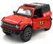 Пожарная машинка Ford Bronco 2022 1:34 Kinsmart KT5438W KT5438WPRR фото 2