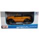 Колекційна металева машинка Maisto Ford Bronco Badlands 1:24 2021 помаранчевий 31530O фото 5