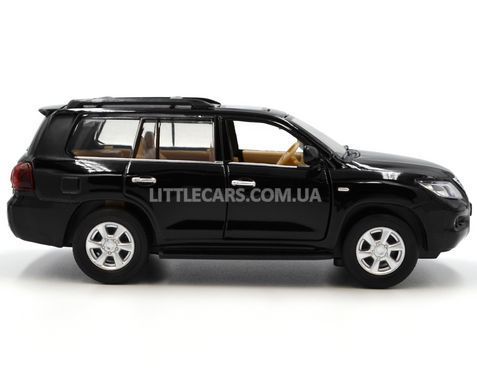 Металева модель машини Lexus LX570 Автопром 68301 1:34 чорний 68301BL фото