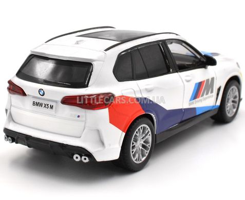 Модель машини BMW X5M Автопром 4375 1:43 біла 4375W фото