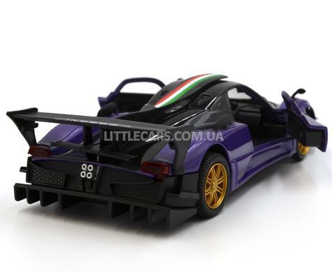 Модель машини Pagani Zonda Revolucion 1:31 Автопром 68314 фіолетова 68314V фото