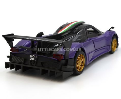 Модель машини Pagani Zonda Revolucion 1:31 Автопром 68314 фіолетова 68314V фото