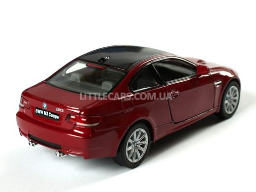Металлическая модель машины Kinsmart BMW M3 Coupe красный KT5348WR фото