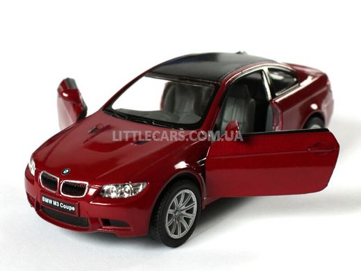 Іграшкова металева машинка Kinsmart BMW M3 Coupe червоний KT5348WR фото