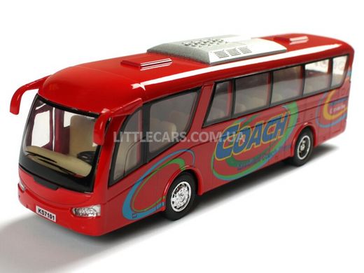 Kinsfun Bus Excellent Coach Travel Автобус красный KS7101WR фото
