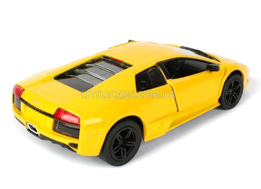 Іграшкова металева машинка Kinsmart Lamborghini Murciélago LP640 жовта KT5317WY фото
