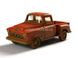 Іграшкова металева машинка Kinsmart Chevrolet Chevy Stepside Pick-UP 1955 брудно-червоний KT5330WYR фото 1