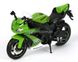 Мотоцикл Maisto Kawasaki Ninja ZX-10R 1:12 зеленый 311018 фото 1