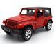 Іграшкова металева машинка Автопром 68331 Jeep Wrangler 1:31 червоний 68331R фото 1