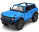 Игрушечная металлическая машинка Ford Bronco 2022 1:34 Kinsmart KT5438WA синий KT5438WAB фото 1