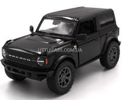 Іграшкова металева машинка Ford Bronco 2022 1:34 Kinsmart KT5438WB чорний KT5438WBBL фото