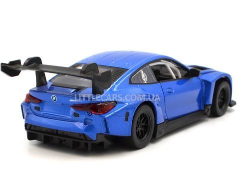 Іграшкова машинка BMW M4 GT3 1:32 Автопром 68715 синя 68715B фото