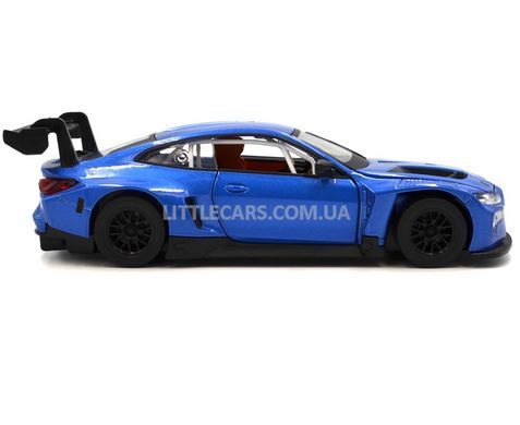 Іграшкова машинка BMW M4 GT3 1:32 Автопром 68715 синя 68715B фото