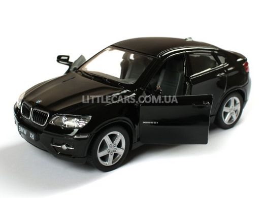 Іграшкова металева машинка Kinsmart BMW X6 чорний KT5336WBL фото