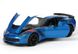 Колекційна металева машинка Maisto Chevrolet Corvette Grand Sport 2017 1:24 синій 315516B фото 2