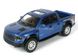Іграшкова металева машинка Kinsmart Ford F-150 SVT Raptor Super Crew синій KT5365WB фото 1