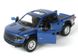 Іграшкова металева машинка Kinsmart Ford F-150 SVT Raptor Super Crew синій KT5365WB фото 2